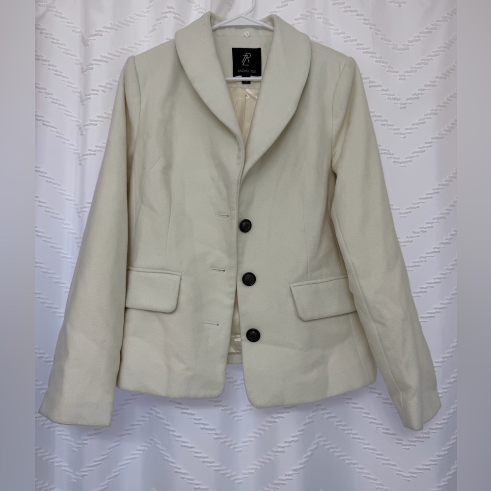 Rachel Zoe Cream Women's Blazer - Picture 1 of 3